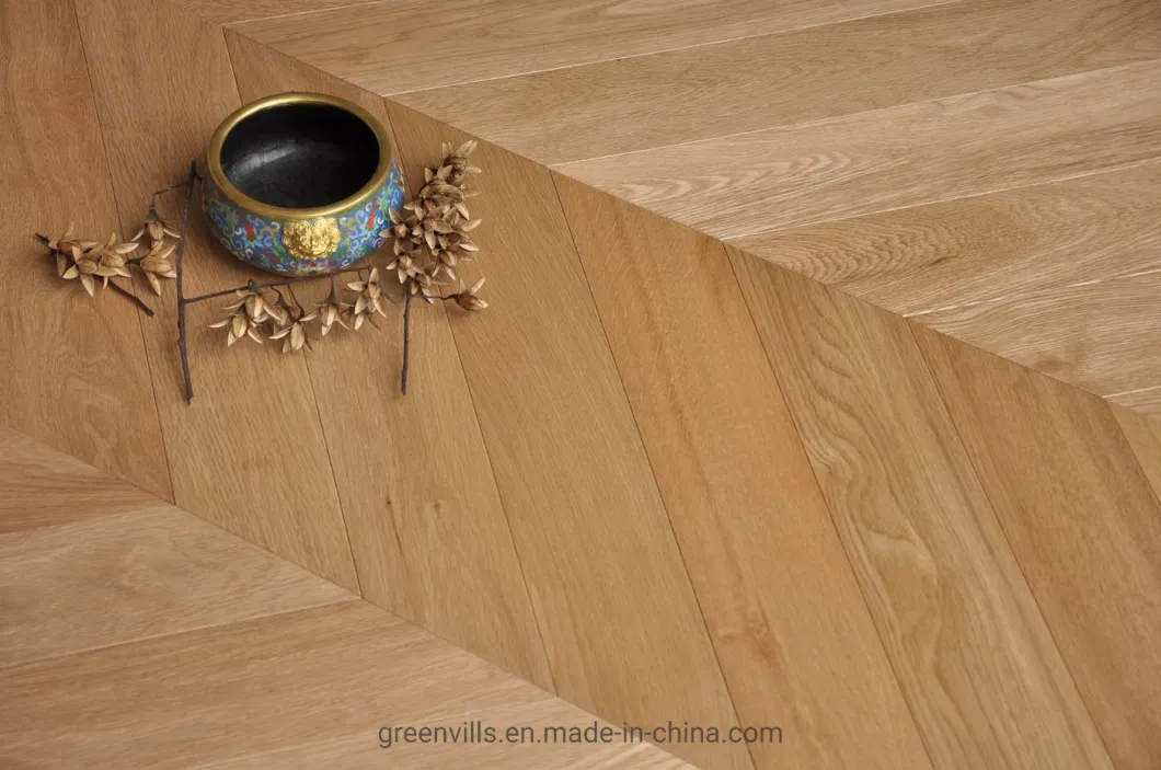 Novel Design Chevron /Fishbone Engineered Real Wood Oak Flooring Parquet/Timber Flooring