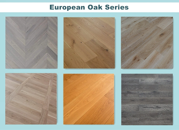 Golden Natural Color Teak Wood Chevron Engineered Flooring