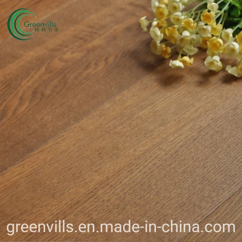 New Color Arrival Smoked Color European White Oak Solid Wood Floor/Wood Flooring