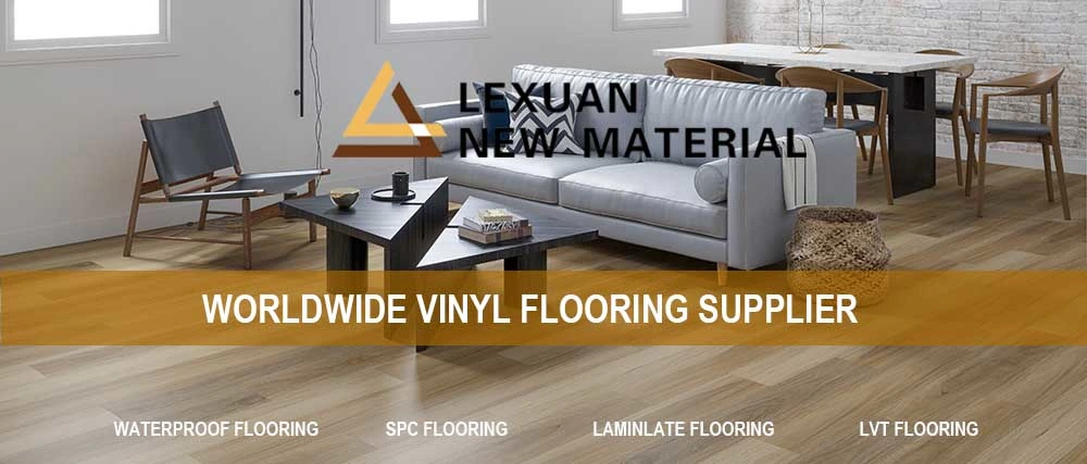 Wholesale Wood Pattern White Oak PVC Plastic Tile Click Vinyl Floor Spc Rigid Vinyl Flooring
