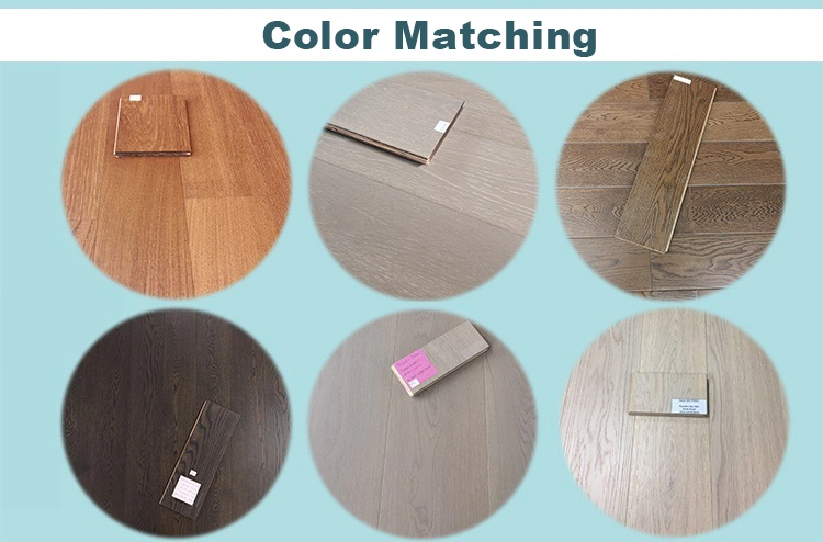 High Quality Golden Color Teak Square Parquet Design Engineered Wood Flooring