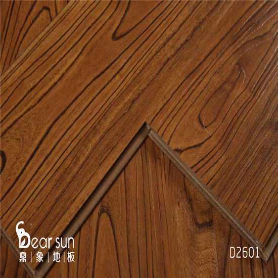 Parquet in teak venato, parquet in legno multistrato, pavimento in laminato