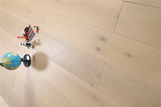 Pavimento in legno multistrato Long Island 190 mm/230 mm con spazzolatura a filo, parquet in rovere di grado Abcd