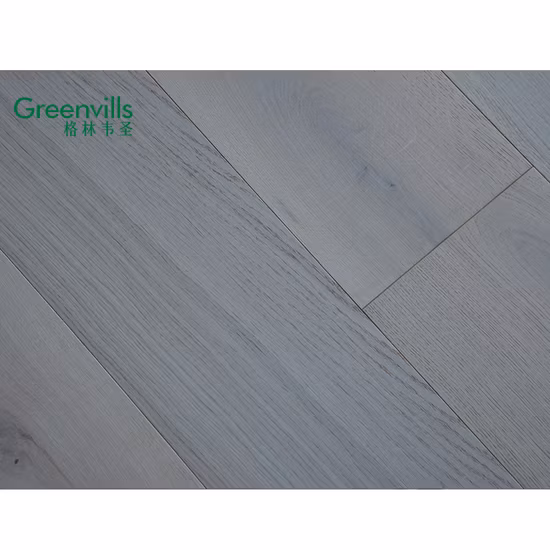 Pavimenti in rovere ingegnerizzato per uso domestico oliato UV Rovere bianco naturale spazzolato personalizzato a 3 strati, pavimenti in vero legno Prezzo economico Pavimenti in parquet
