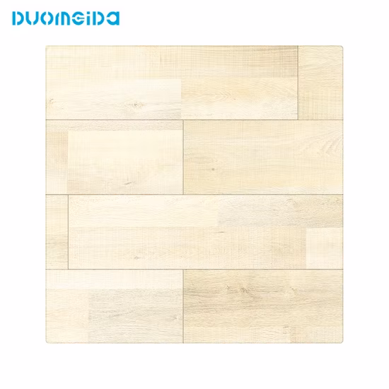 Bianco Grigio Giallo Colore chiaro Rovere Marmo Aspetto legno Uso interno Unilin Click Antiscivolo Plastica Vinile Plancia Piastrella Pavimentazione in PVC